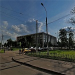 Входная группа Департамент образования Москвы . Москва, Большая Спасская,  15, корпус  1